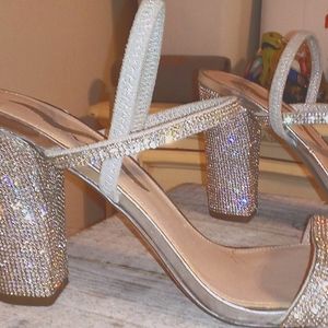Women's Sequin High Heels